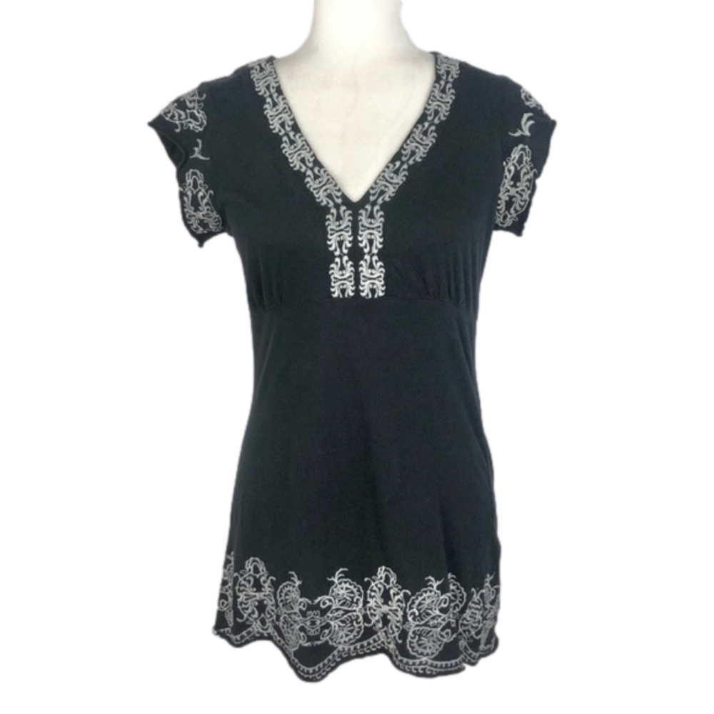 BCBGMaxAzria black boho top